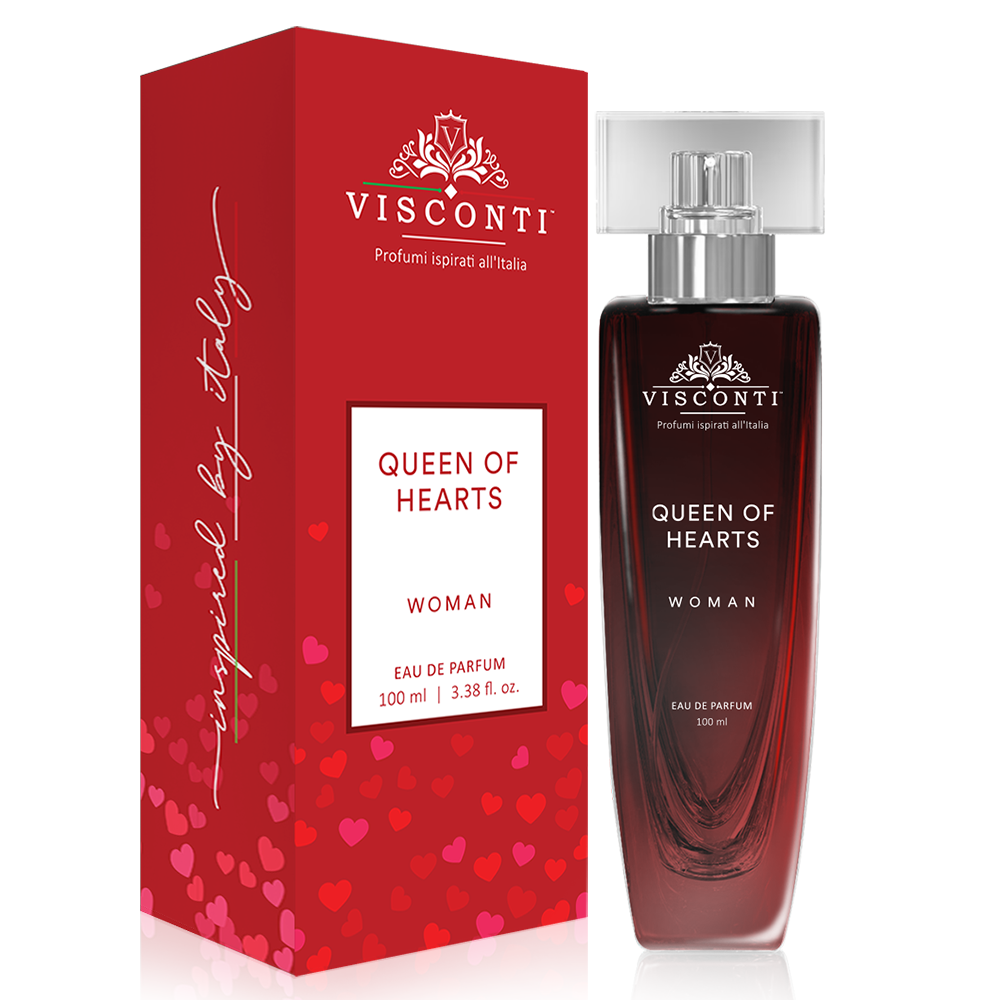 Visconti Queen of Hearts EDP for Women, 100ml