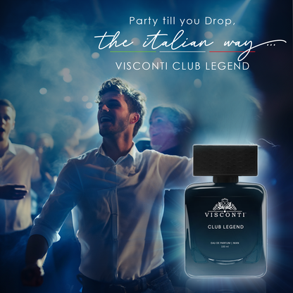 Visconti Club Legend EDP for Men, 100ml