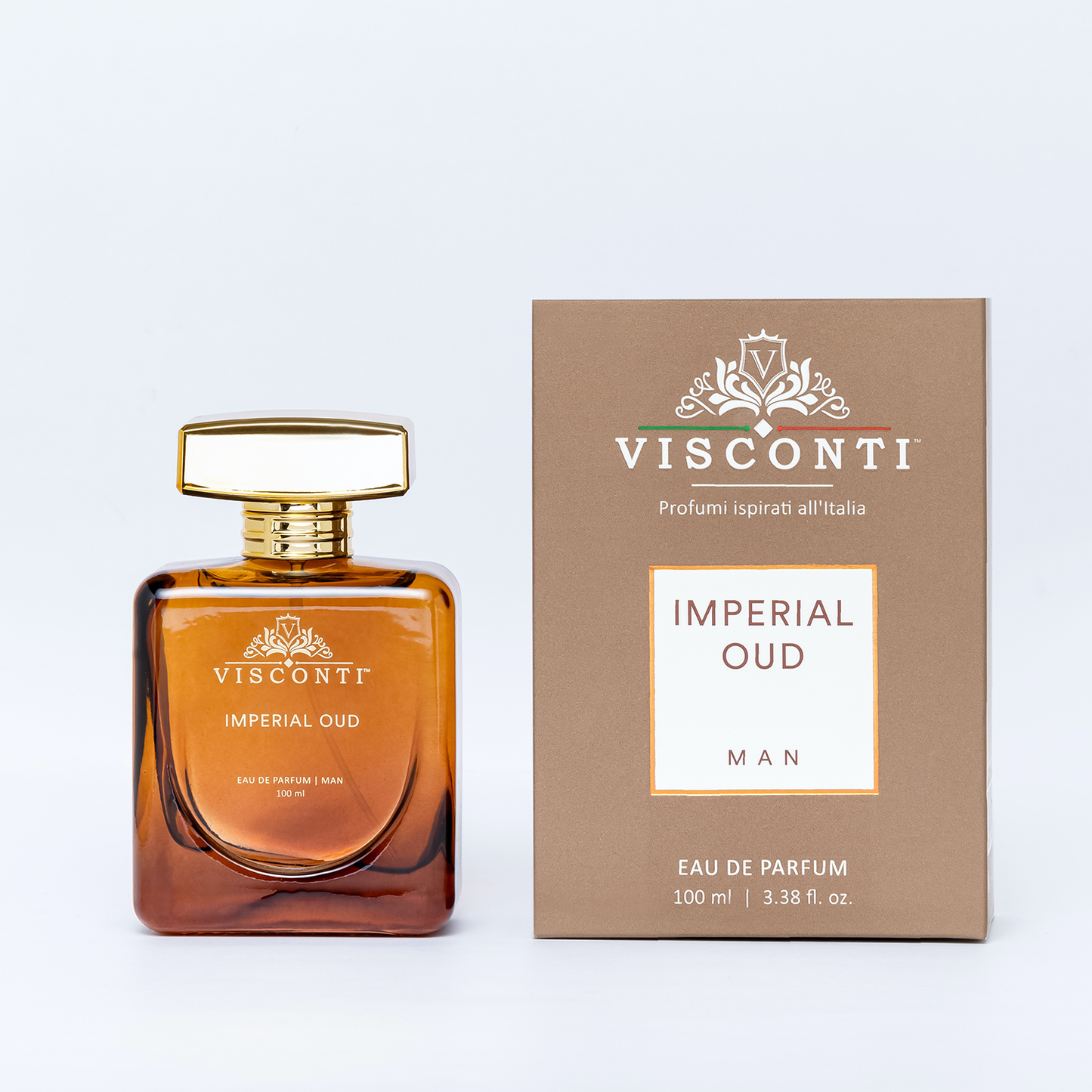 Visconti Imperial Oud EDP for Men, 100ml