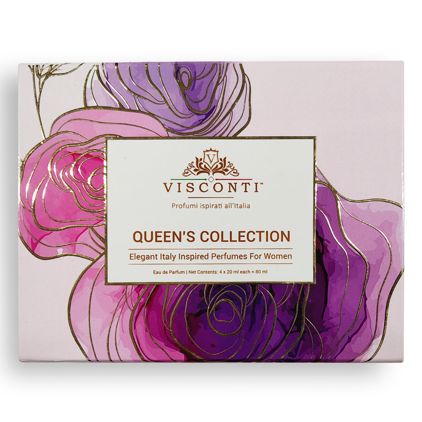 Visconti Queen's Perfume Giftset - Set of 4