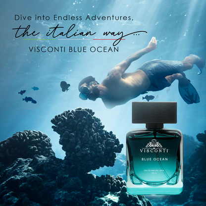 Visconti Blue Ocean EDP for Men, 100ml