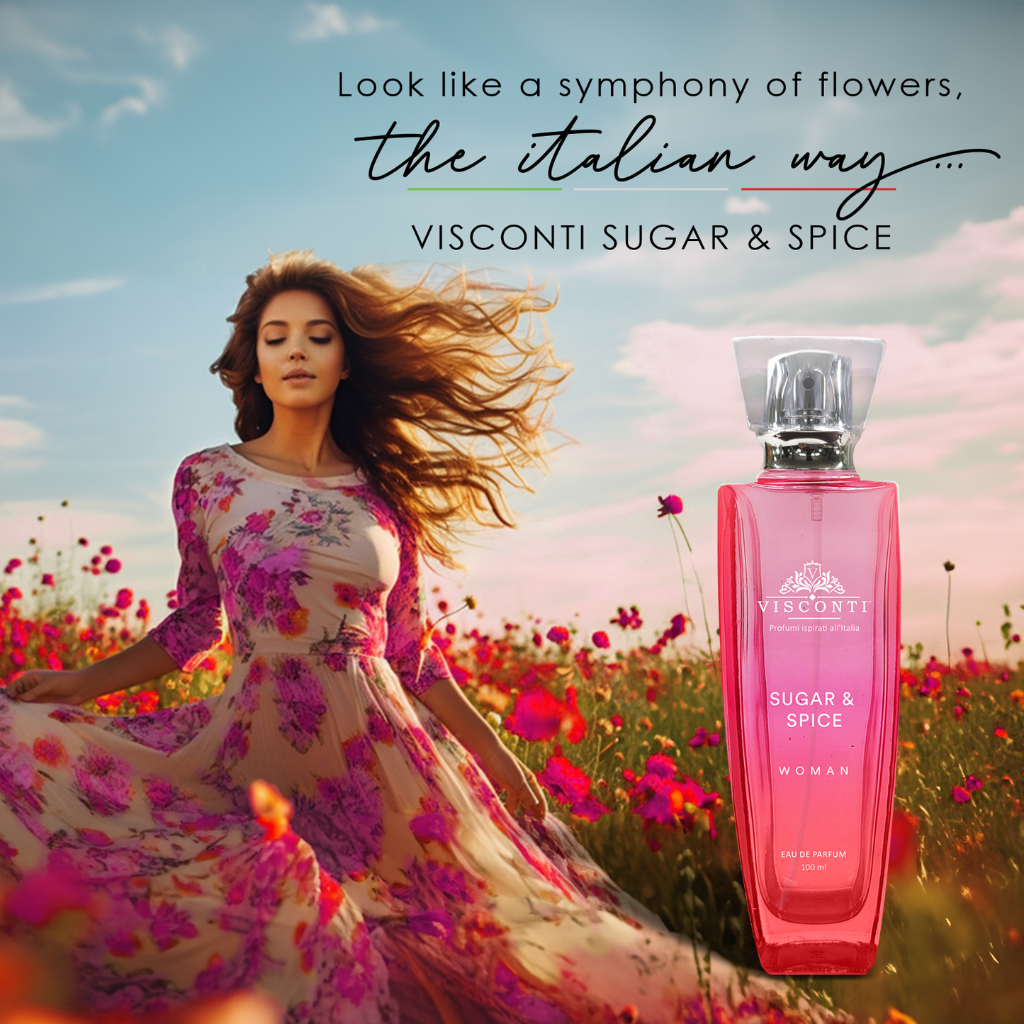 Visconti Sugar & Spice EDP for Women, 100ml