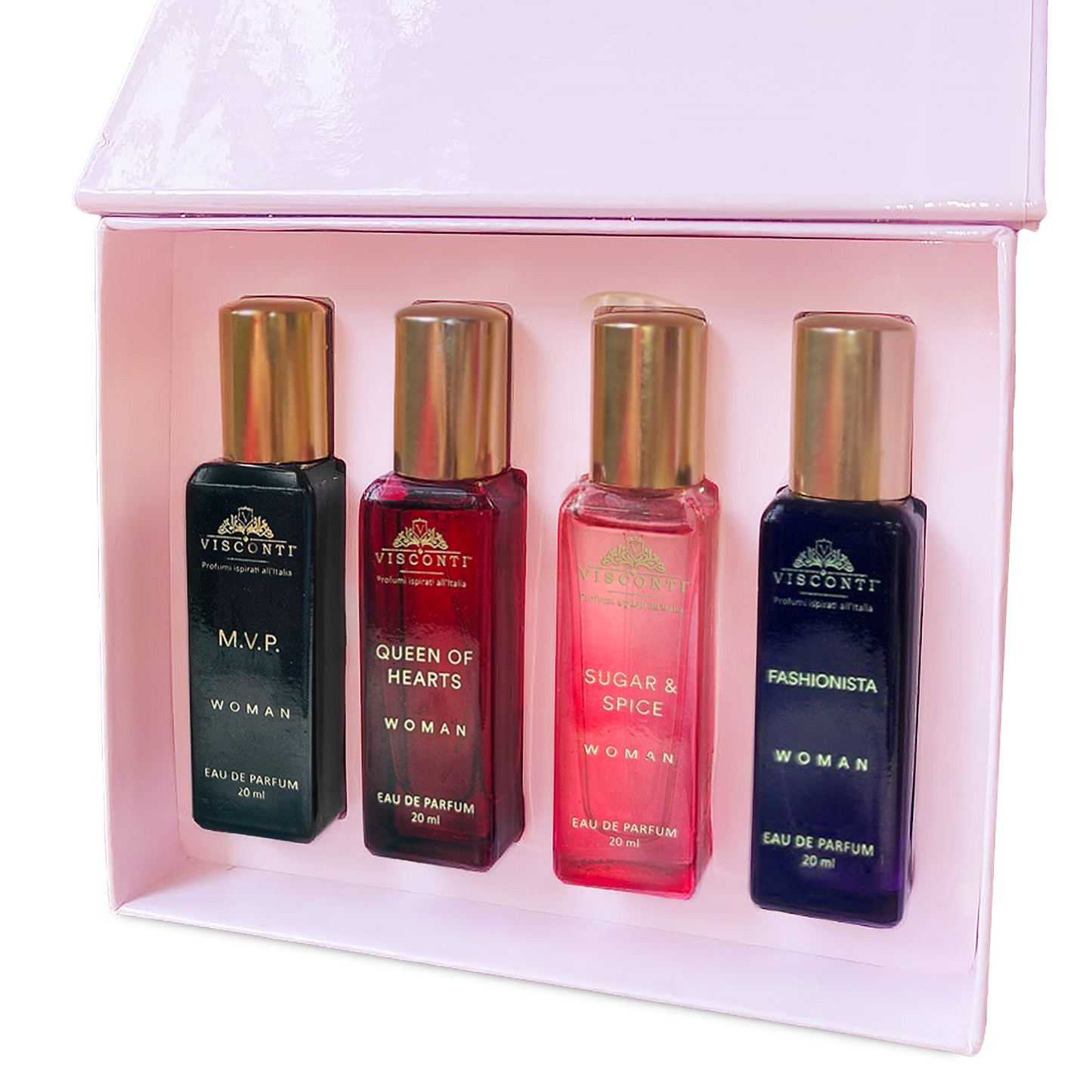 Visconti Queen's Perfume Giftset - Set of 4